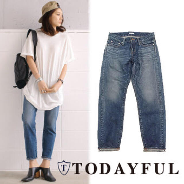 TODAYFUL(トゥデイフル)のtodayful Denimデニム サイズ23 レディースのパンツ(デニム/ジーンズ)の商品写真