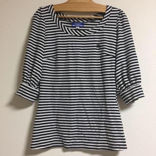 バーバリーブルーレーベル(BURBERRY BLUE LABEL)の❤️バーバリー❤️  ボーダートップス(カットソー(半袖/袖なし))