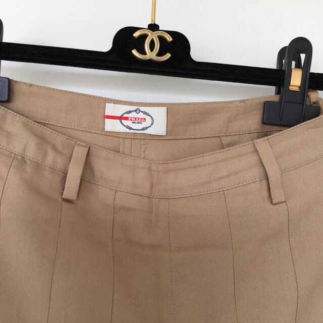 プラダ PRADA キュロット プリーツ スカート プラダ PRADA キュロット プリーツ スカート