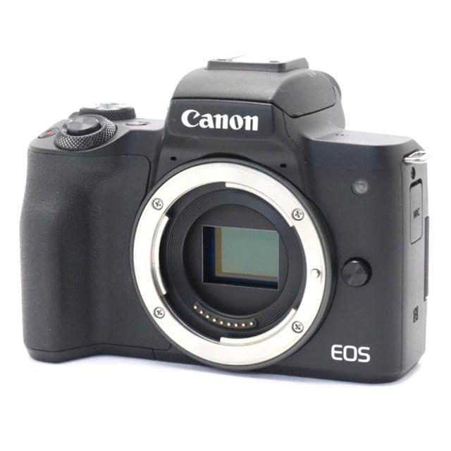 2022春夏新色】 キヤノン Canon 美品 - Canon EOS ブラック M Kiss