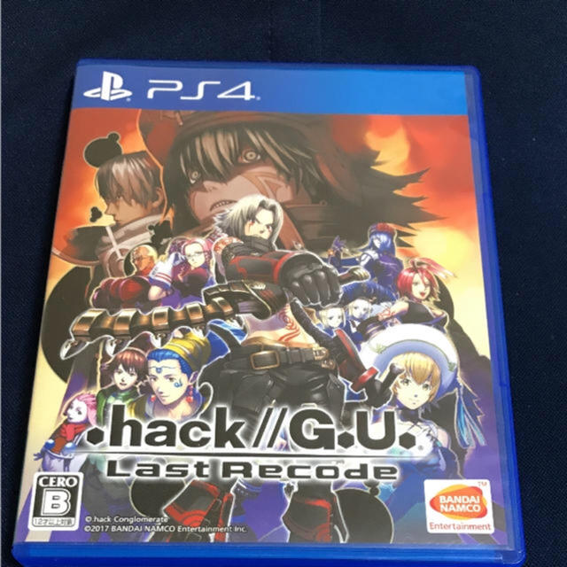 PlayStation4(プレイステーション4)の.hack gu ps4 ドットハック エンタメ/ホビーのゲームソフト/ゲーム機本体(家庭用ゲームソフト)の商品写真