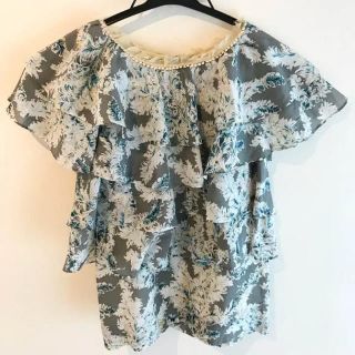 バーニーズニューヨーク(BARNEYS NEW YORK)のTOKYO DRESS シルク 100% 上質 生地 カットソー 定価5万円(カットソー(半袖/袖なし))