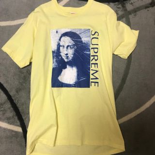 シュプリーム(Supreme)のsupreme モナリザTee パールイエロー国内正規品 Mサイズ(Tシャツ/カットソー(半袖/袖なし))