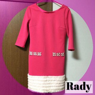 レディー(Rady)のRady＊シャギーワンピ(ミニワンピース)