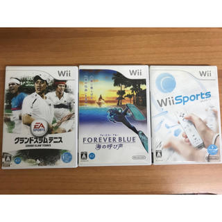 Wii スポーツ、フォーエバーブルー、グランドスラムテニス(家庭用ゲームソフト)