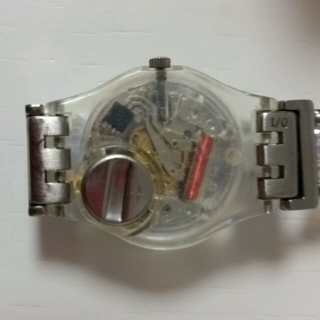 swatch(スウォッチ)のキラキラ腕時計(箱なしの値段) レディースのファッション小物(腕時計)の商品写真