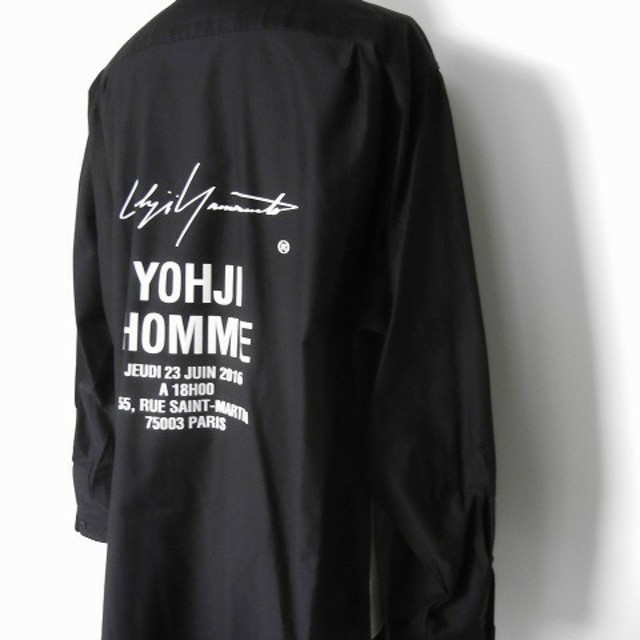 yohji yamamoto 17ss スタッフシャツ