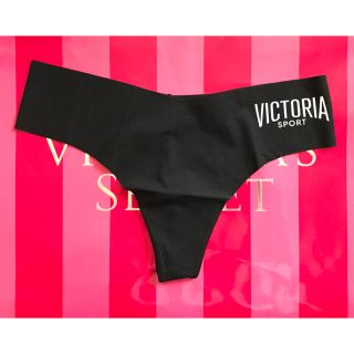 ヴィクトリアズシークレット(Victoria's Secret)の新品ヴィクトリアシークレットシームレスTバック黒XL(ショーツ)