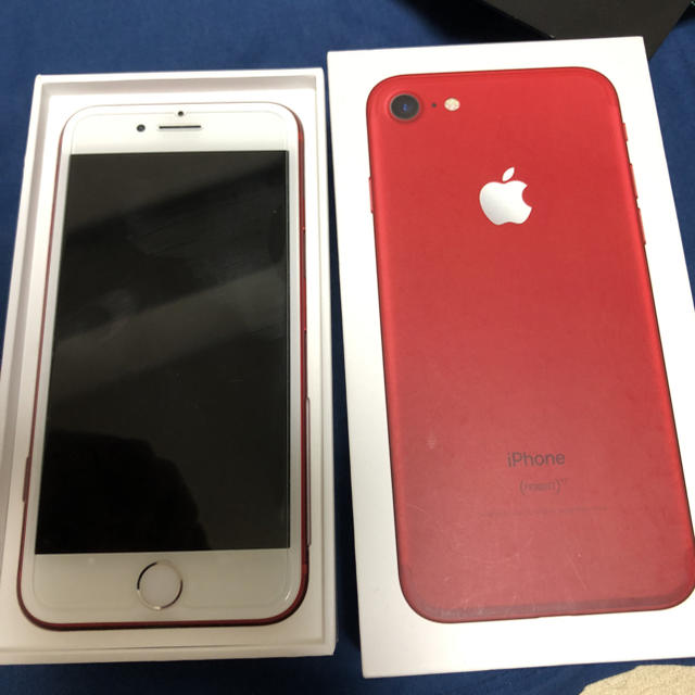 iPhone7 red 128gb ジャンク品