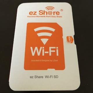 ezshare Wi-Fi搭載SDカード 8Ｇ

(その他)