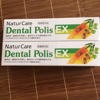新品 タッパーウェア  デンタルポリスEX プロポリス 歯磨き粉(歯磨き粉)