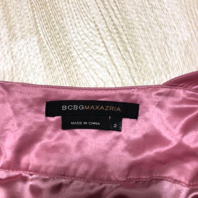 BCBGMAXAZRIA ロングドレス ピンク ワンピ 2