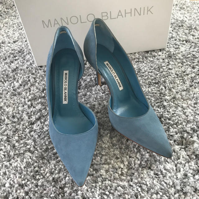 MANOLO BLAHNIK(マノロブラニク)のS☆様専用【新品未使用】MANOLO BLAHNIK パンプス レディースの靴/シューズ(ハイヒール/パンプス)の商品写真