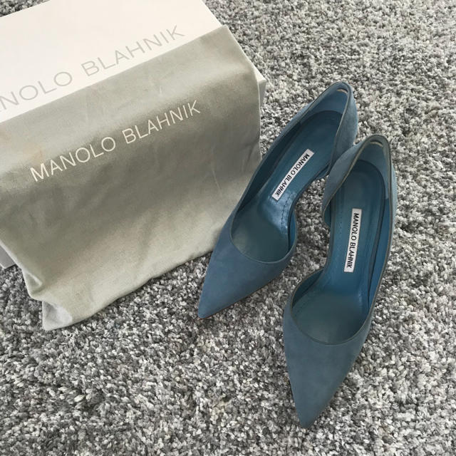 MANOLO BLAHNIK(マノロブラニク)のS☆様専用【新品未使用】MANOLO BLAHNIK パンプス レディースの靴/シューズ(ハイヒール/パンプス)の商品写真