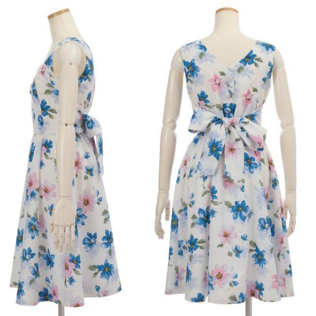 LIZ LISA - 新品 LIZ LISA リズリサ 大花柄後ろリボンワンピース LIZ LISA - 新品 LIZ LISA リズリサ 大花柄後ろリボンワンピース