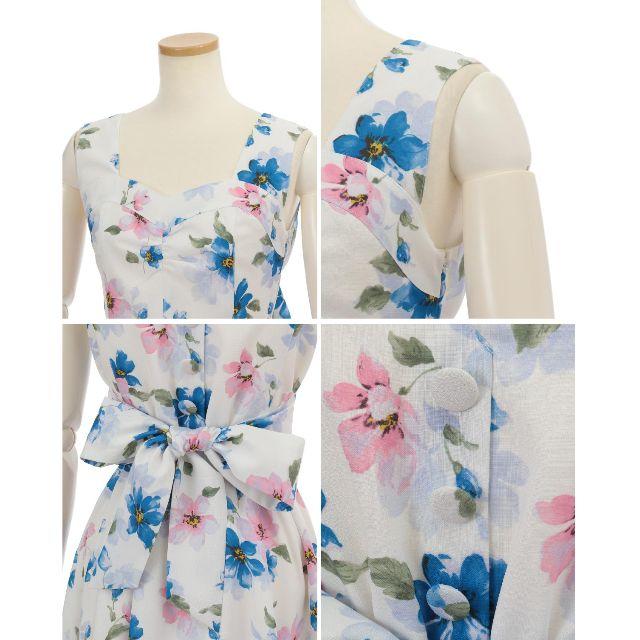 LIZ LISA - 新品 LIZ LISA リズリサ 大花柄後ろリボンワンピース LIZ LISA - 新品 LIZ LISA リズリサ 大花柄後ろリボンワンピース