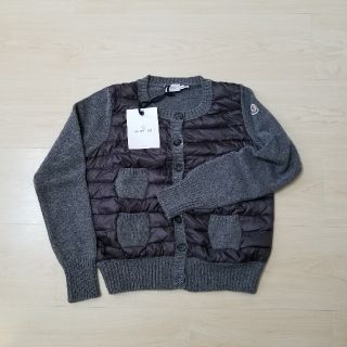 モンクレール(MONCLER)のMoncler カーディガン・グレーsizeM(カーディガン)