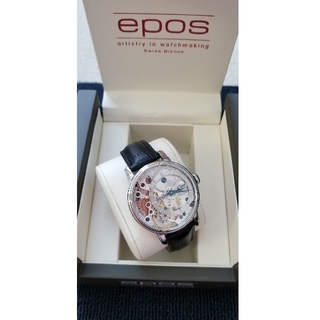 エポス(EPOS)のepos　腕時計(レザーベルト)