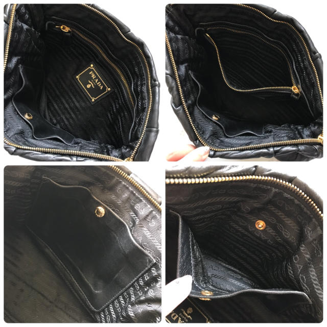 PRADA - 最終値下げ❣️美品✨PRADA🖤リボンクラッチ bag🖤レア✨の