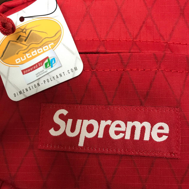 Supreme(シュプリーム)の18fw Supreme Waist Bag Red 新品 メンズのバッグ(ボディーバッグ)の商品写真