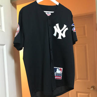 Supreme ヤンキース ベースボールシャツ