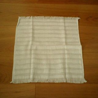 イマバリタオル(今治タオル)のImabari handkerchief 実用ハンカチ　（新品）ライトグレー(ハンカチ)