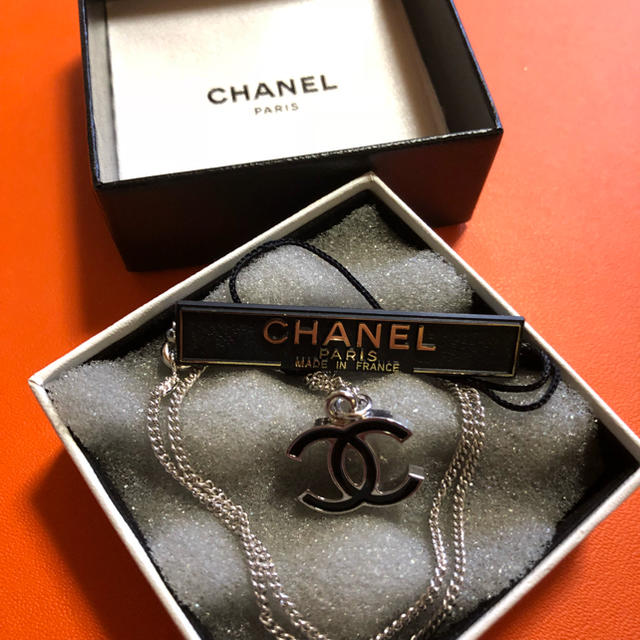 未使用♡ 人気のブラック♡ CHANEL ネックレス ◡̈♥︎