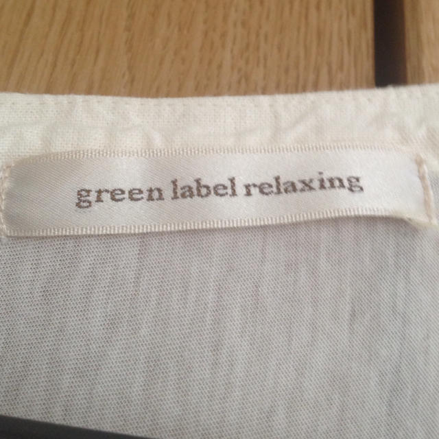 UNITED ARROWS(ユナイテッドアローズ)のgreen label の白トップス♡ レディースのトップス(シャツ/ブラウス(長袖/七分))の商品写真
