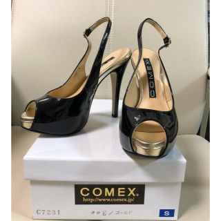 コメックス(COMEX)のCOMEX バックバンドヒール 新品・未使用。(ハイヒール/パンプス)