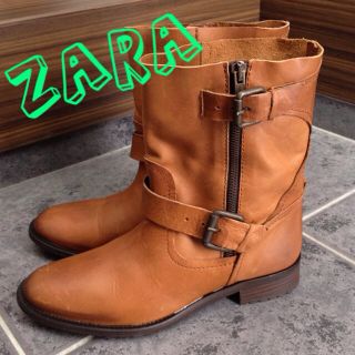 ザラ(ZARA)のZARA エンジニアブーツ(ブーツ)