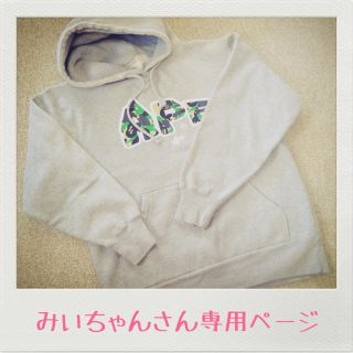 アベイシングエイプ(A BATHING APE)のAPE パーカー(トレーナー/スウェット)