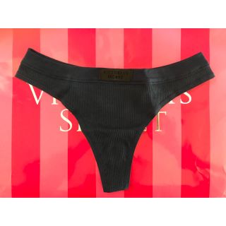 ヴィクトリアズシークレット(Victoria's Secret)の専用新品ヴィクトリアシークレットTバック紺S(ショーツ)