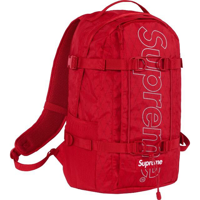 Supreme Backpack Red 赤 レッド リュック 18AW