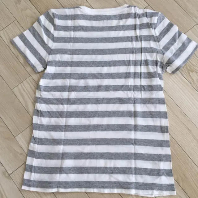 MUJI (無印良品)(ムジルシリョウヒン)の無印良品 ボーダーTシャツ レディースのトップス(Tシャツ(半袖/袖なし))の商品写真