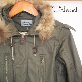 ダブルクローゼット(w closet)の＊Wcloset モッズコート＊(モッズコート)