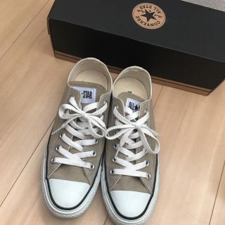 コンバース(CONVERSE)のconverseベージュスニーカー(スニーカー)