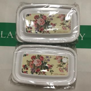 ローラアシュレイ(LAURA ASHLEY)のローラアシュレイ ランチボックス 2個(弁当用品)