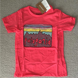 パタゴニア(patagonia)の新品★パタゴニア キッズ Tシャツ 4T 2018ssカラー(Tシャツ/カットソー)