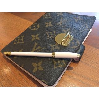 ルイヴィトン(LOUIS VUITTON)のルイヴィトン手帳&ボールペン ピンクセット(手帳)