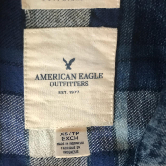 American Eagle(アメリカンイーグル)の美品❁︎アメリカンイーグル✬︎チェックシャツ✬︎ レディースのトップス(シャツ/ブラウス(長袖/七分))の商品写真