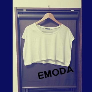 エモダ(EMODA)のEMODA＊ショートT(Tシャツ(半袖/袖なし))