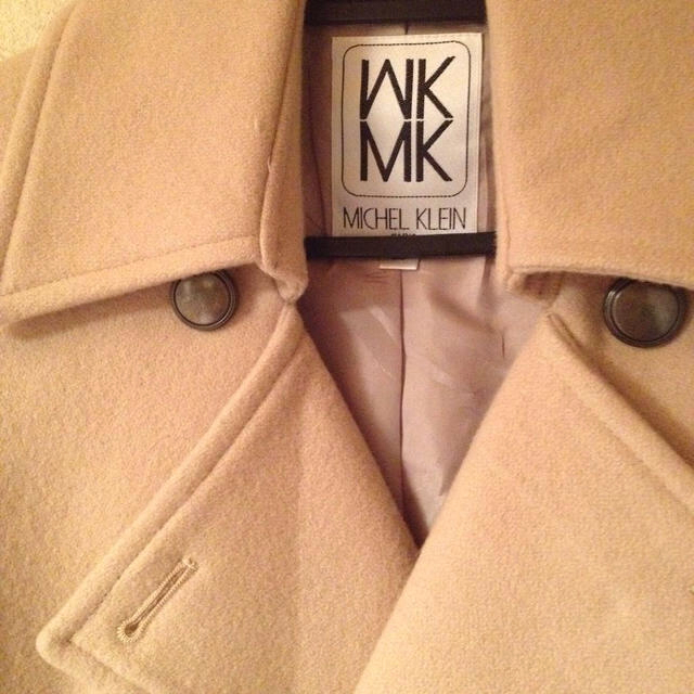 MICHEL KLEIN(ミッシェルクラン)のベージュコート レディースのジャケット/アウター(ピーコート)の商品写真