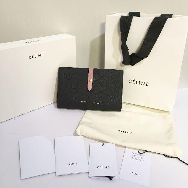 新作 CELINE ストラップ ラージ マルチファンクション　リコリッシュ