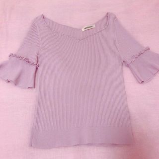 ミッシュマッシュ(MISCH MASCH)のみなみ様専用 袖フリル♡トップス(カットソー(半袖/袖なし))