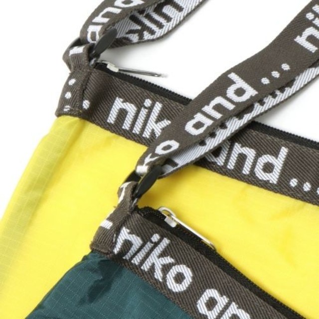 niko and...(ニコアンド)の♥新品タグ付♥Niko and…♥サコッシュ♥イエロー♥ レディースのバッグ(ショルダーバッグ)の商品写真