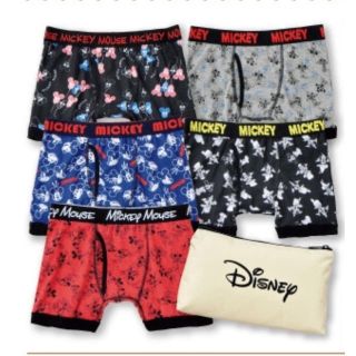 ディズニー(Disney)の週末限定お値下げ♪Disney ミッキーマウス ボクサーパンツ ５枚組♡(ボクサーパンツ)