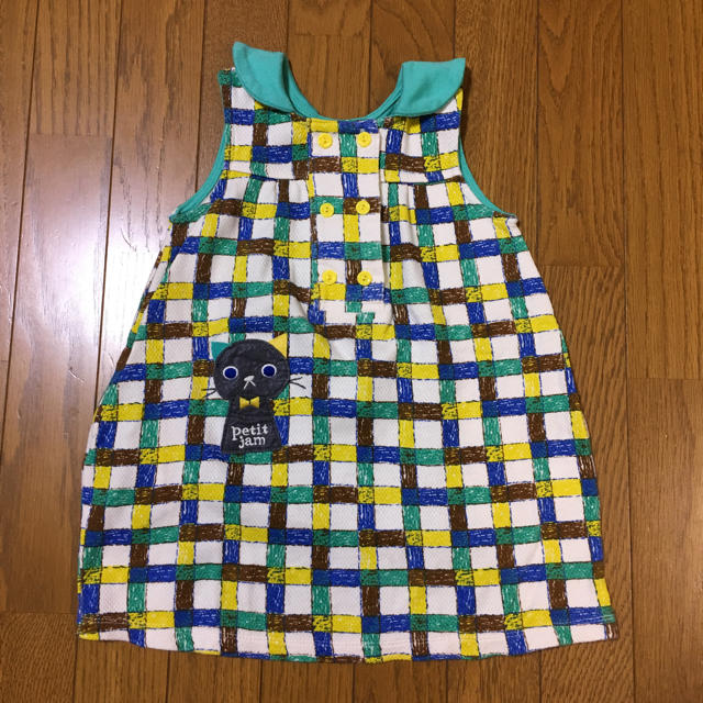 Petit jam(プチジャム)のpetit jam プチジャム ワンピース 100 キッズ/ベビー/マタニティのキッズ服女の子用(90cm~)(ワンピース)の商品写真