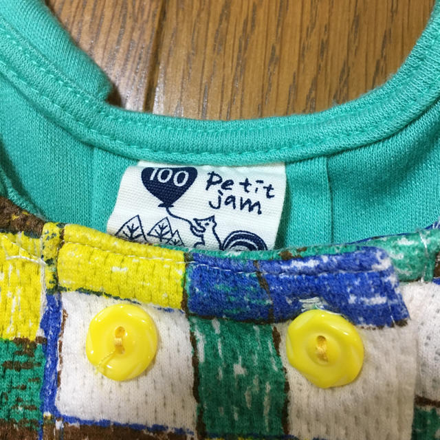 Petit jam(プチジャム)のpetit jam プチジャム ワンピース 100 キッズ/ベビー/マタニティのキッズ服女の子用(90cm~)(ワンピース)の商品写真