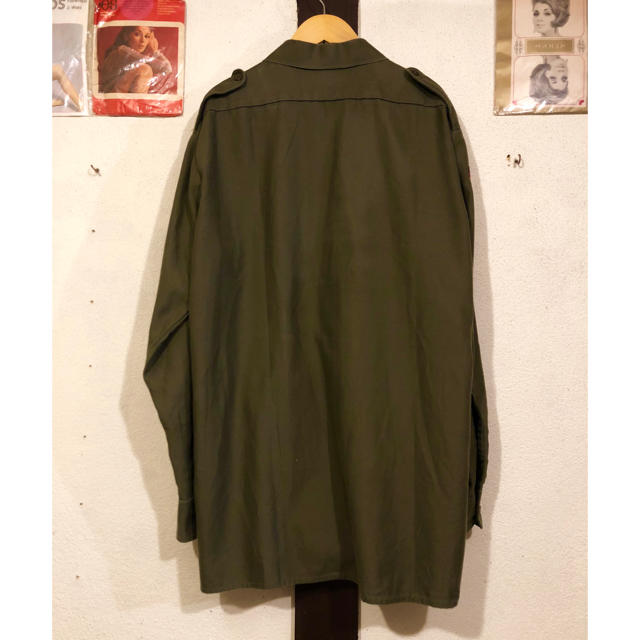 euro vintage  military shirt レディースのトップス(シャツ/ブラウス(長袖/七分))の商品写真