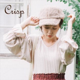 クリスプ(Crisp)のcrisp キャンディースリーブニット(ニット/セーター)